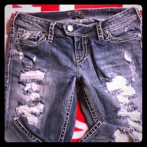 💖💖SEXY and fun Silver Jeans 💖💖